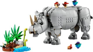 LEGO 31171-1 Wild Animals: Majestic Rhino with Birds — 780 pieces, Creator theme