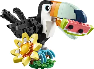 LEGO 31173-1 Wild Animals: Tropical Toucan — 225 pieces, Creator theme