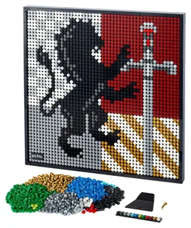 LEGO 31201-1 Harry Potter Hogwarts Crests — 4249 pieces, LEGO Art theme