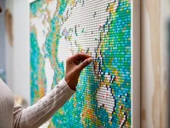 World Map - View 8