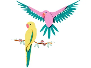LEGO 31211-1 Macaw Parrots — 644 pieces, LEGO Art theme
