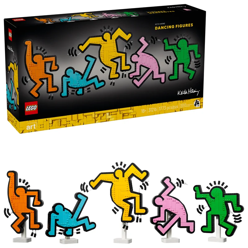 Keith Haring - Dancing Figures - View 9