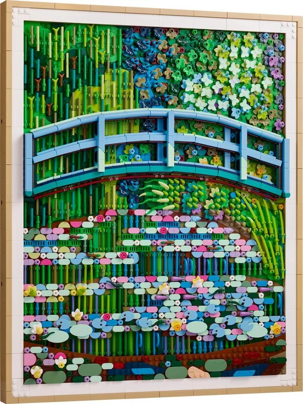LEGO 31220-1 Claude Monet – Bridge over a Pond of Water Lilies — 3179 pieces, LEGO Art theme