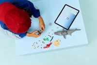 Fierce Shark with a Treasure Chest - View 4