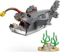 Fierce Shark with a Treasure Chest - View 9