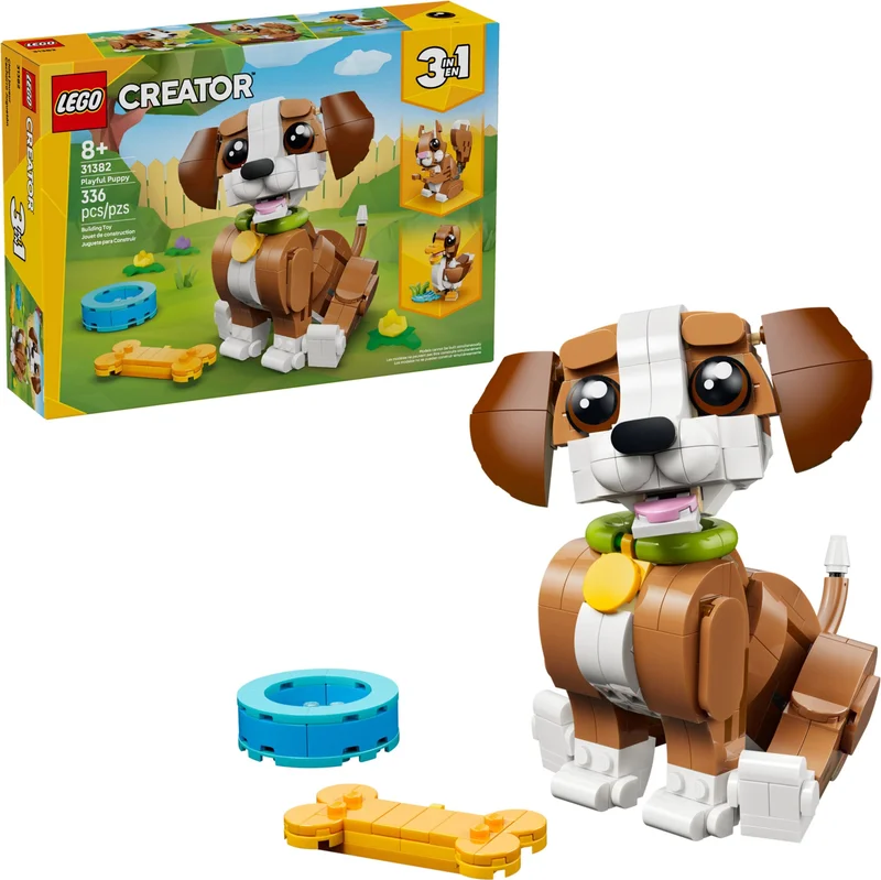 Cute Animals: Playful Puppy Dog - View 3