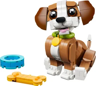 LEGO 31382-1 Cute Animals: Playful Puppy Dog — 336 pieces, Creator theme