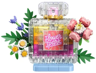 LEGO 31383-1 Floral Decor Perfume Bottle — 286 pieces, Creator theme