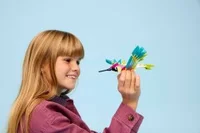 Wild Animals: Colorful Hummingbird - View 6