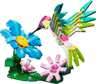 LEGO 31384-1 Wild Animals: Colorful Hummingbird — 312 pieces, Creator theme