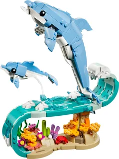 LEGO 31385-1 Sea Animals: Beautiful Dolphins — 542 pieces, Creator theme