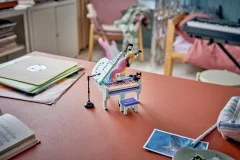 Music Decor Piano with Cat - View 7