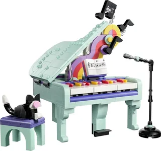 LEGO 31392-1 Music Decor Piano with Cat — 485 pieces, Creator theme