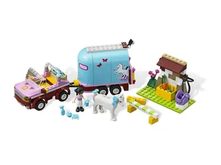 LEGO 3186-1 Emma's  Horse Trailer — 233 pieces, released 2012