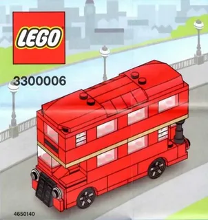 LEGO 3300006-1 Routemaster Bus — 117 pieces, released 2011