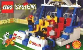 LEGO 3308-1 Tribune — 86 pieces, released 1998