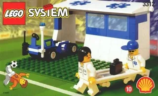 LEGO 3312-1 Medic's Station — 79 pieces, Sports theme