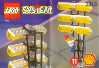 LEGO 3313-1 Light Poles — 101 pieces, released 1998