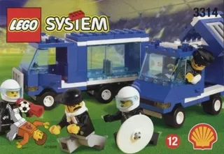 LEGO 3314-1 Stadium Security — 144 pieces, Sports theme