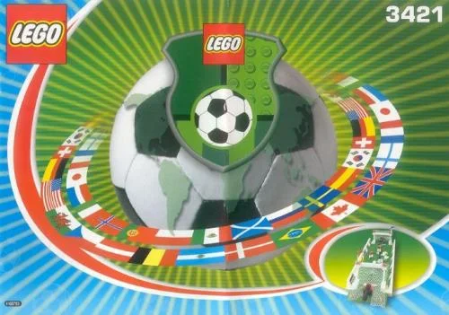 LEGO 3421-1 3 v 3 Shootout — 225 pieces, Sports theme
