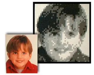 LEGO 3443-1 Mosaic — 1057 pieces, Creator theme