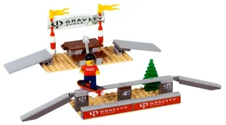 LEGO 3535-1 Skateboard Street Park — 69 pieces, released 2003