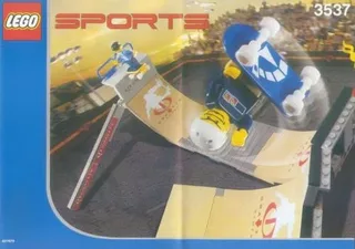 LEGO 3537-1 Skateboard Vert Park Challenge — 92 pieces, released 2003