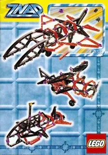 LEGO 3551-1 Dino-Jet — 80 pieces, Znap theme