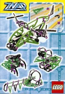 LEGO 3552-1 Hover Sub — 126 pieces, Znap theme