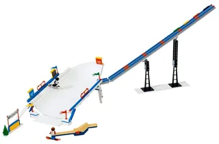 LEGO 3585-1 Snowboard Super Pipe — 227 pieces, released 2003
