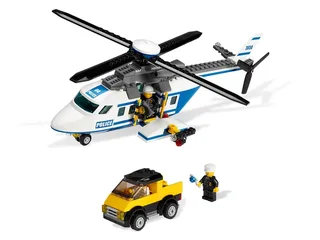 LEGO 3658-1 Police Helicopter — 237 pieces, released 2011
