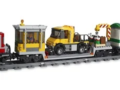 Red Cargo Train - View 7