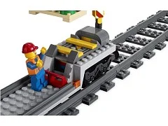 Red Cargo Train - View 8