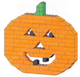 LEGO 3731-1 Pumpkin Pack — 87 pieces, released 2000