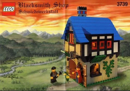 Blacksmith Shop - LEGO Set 3739-1 - 2002
