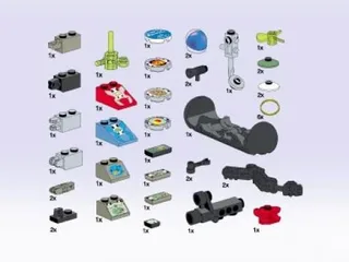 LEGO 3750-1 Life on Mars Accessories — 48 pieces, released 2001