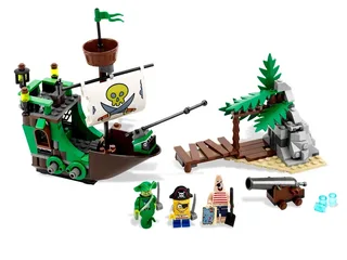 LEGO 3817-1 The Flying Dutchman — 241 pieces, SpongeBob SquarePants theme