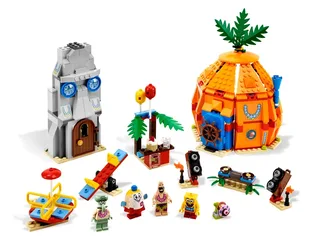 LEGO 3818-1 Bikini Bottom Undersea Party — 471 pieces, SpongeBob SquarePants theme