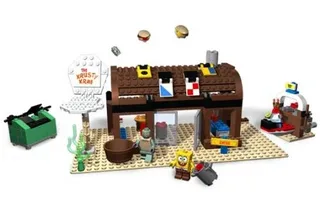 LEGO 3825-1 Krusty Krab — 298 pieces, SpongeBob SquarePants theme
