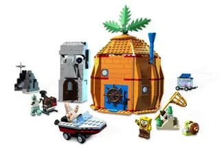 LEGO 3827-1 Adventures in Bikini Bottom — 579 pieces, SpongeBob SquarePants theme