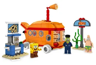 LEGO 3830-1 The Bikini Bottom Express — 210 pieces, SpongeBob SquarePants theme