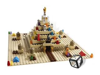LEGO 3843-1 Ramses Pyramid — 231 pieces, released 2009