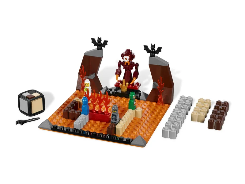 LEGO 3847-1 Magma Monster — 95 pieces, Games theme