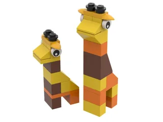 LEGO 3850003-1 Giraffes — 36 pieces, released 2015