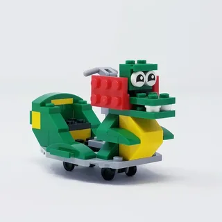 LEGO 3850070-1 Dragon Coaster (Ollie) — 58 pieces, released 2017