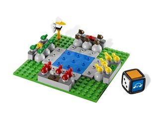LEGO 3854-1 Frog Rush — 107 pieces, Games theme