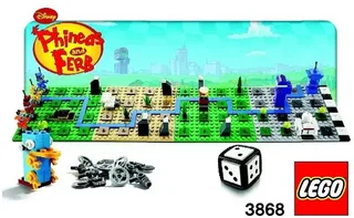 LEGO 3868-1 Phineas and Ferb — 281 pieces, Games theme