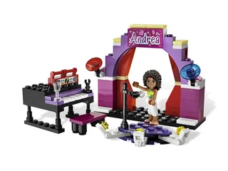 LEGO 3932-1 Andrea's Stage — 87 pieces, Friends theme