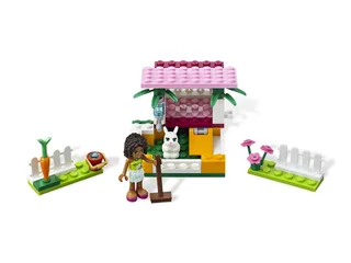 LEGO 3938-1 Andrea's Bunny House — 64 pieces, Friends theme