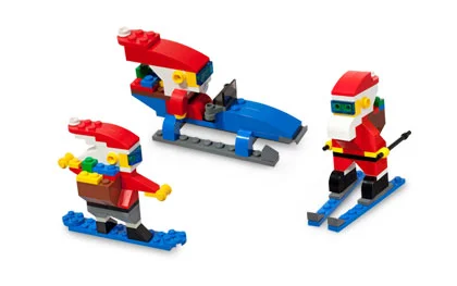 LEGO 40000-1 Santa Claus in the Snow — 159 pieces, released 2009
